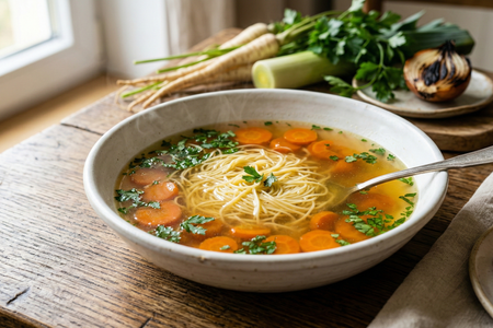 Rosół (Traditional Three-Meat Consommé)