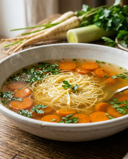 Rosół (Traditional Three-Meat Consommé)
