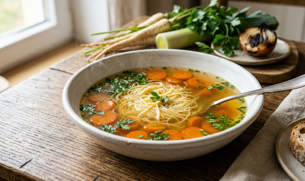 Rosół (Traditional Three-Meat Consommé)