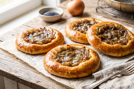 Cebularz Lubelski (Traditional Polish Onion & Poppy Seed Flatbread)