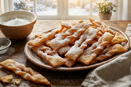 Faworki (Polish Angel Wings)