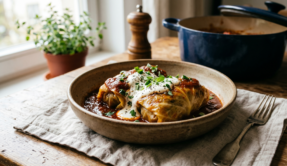 Gołąbki (Traditional Polish Stuffed Cabbage Rolls) - Cook & Keeper