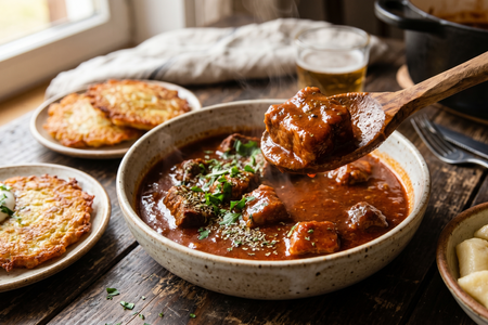 Gulasz Wieprzowy (Traditional Polish Pork Stew)