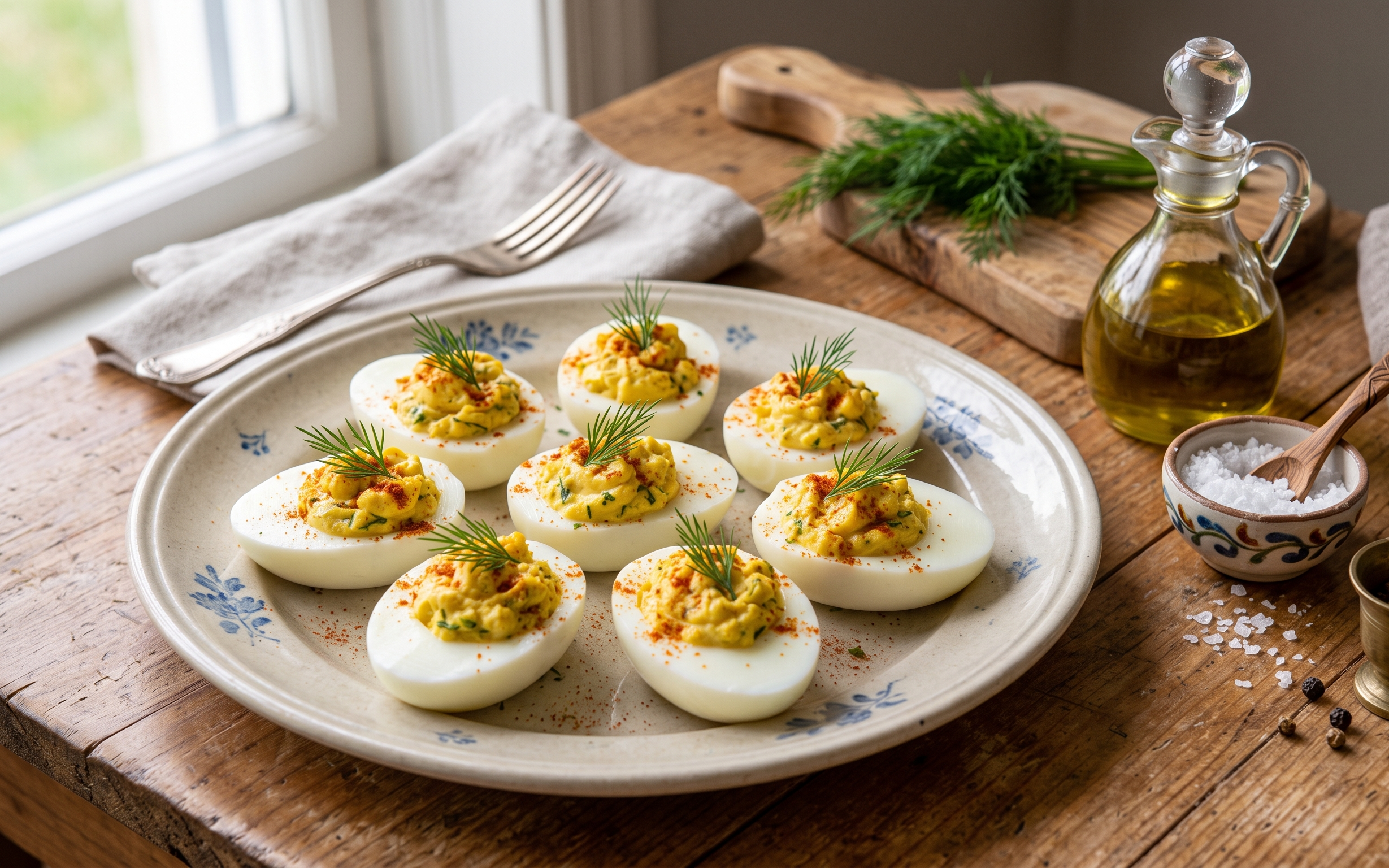 Jajka Faszerowane (Traditional Polish Stuffed Eggs)
