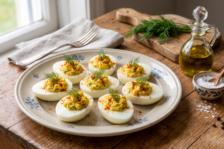 Jajka Faszerowane (Traditional Polish Stuffed Eggs)