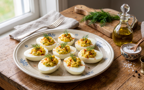 Jajka Faszerowane (Traditional Polish Stuffed Eggs)