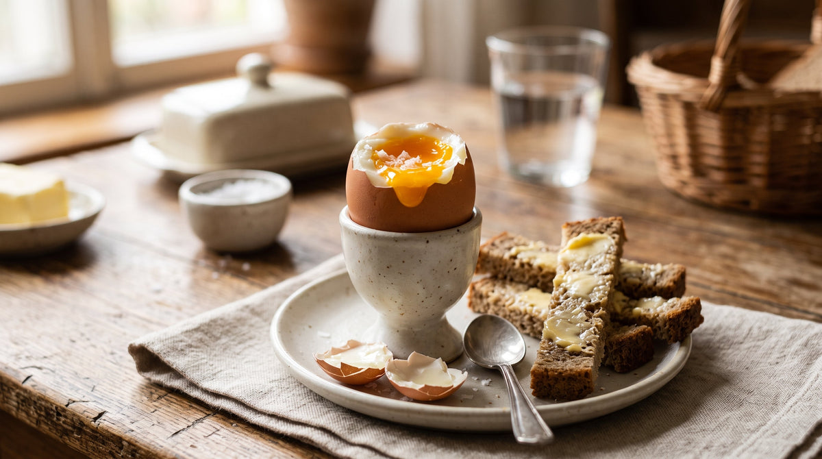 Jajka na Miękko (Traditional Polish Soft-Boiled Eggs)