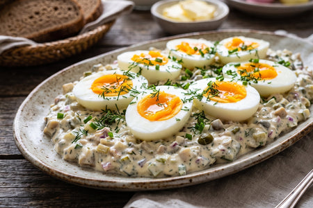 Jajka w Sosie Tatarskim (Eggs in Polish Tartar Sauce)