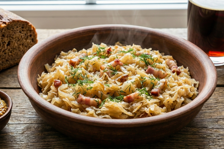 Kapusta Zasmażana (Polish Fried Sauerkraut)