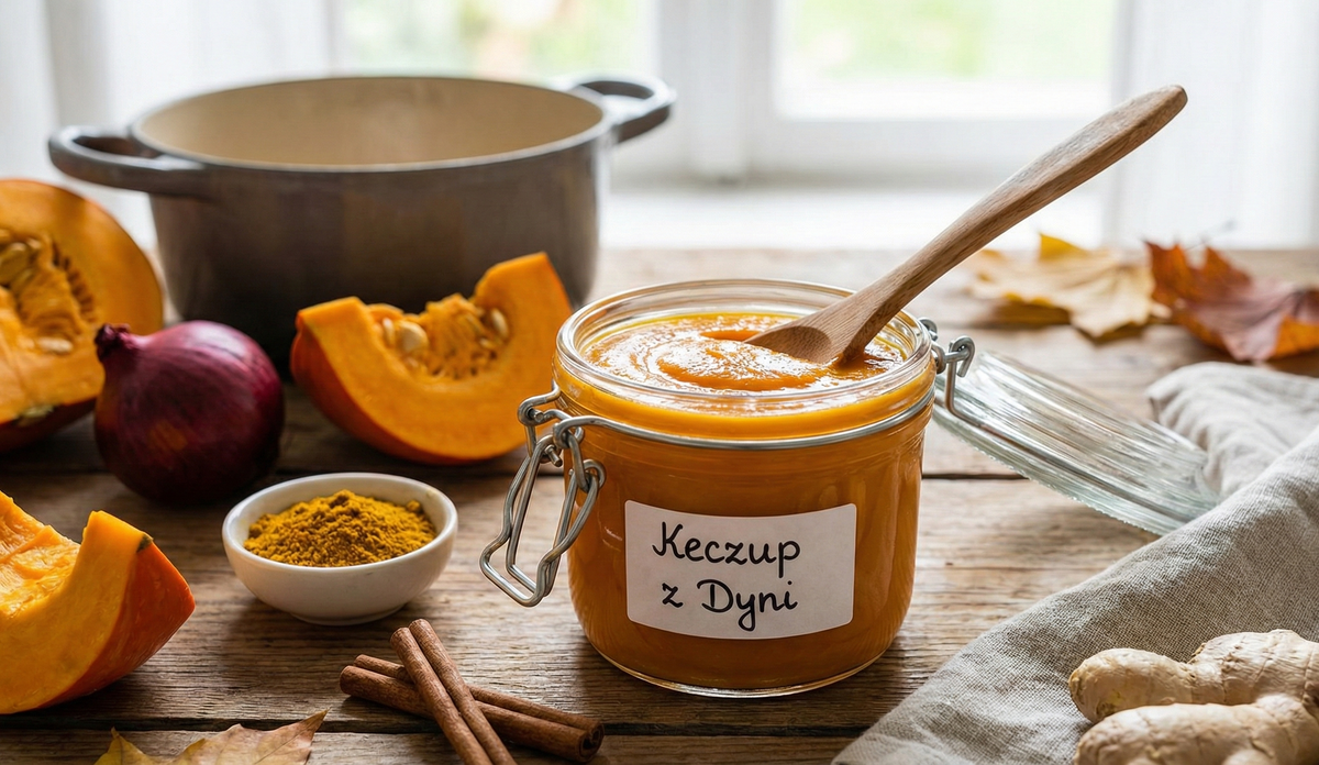 Keczup z Dyni (Pumpkin Ketchup) - Cook & Keeper