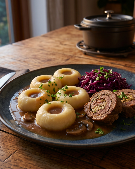 Kluski Śląskie (Traditional Silesian Potato Dumplings)