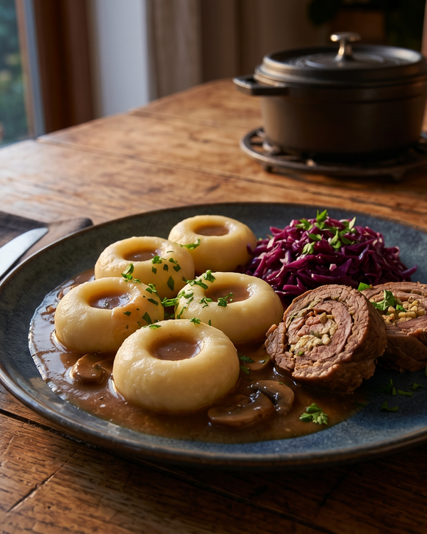 Kluski Śląskie (Traditional Silesian Potato Dumplings)