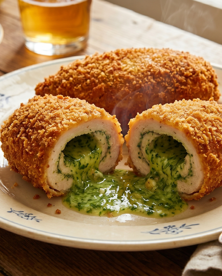 Kotlet De Volaille (Polish Stuffed Chicken Breast)