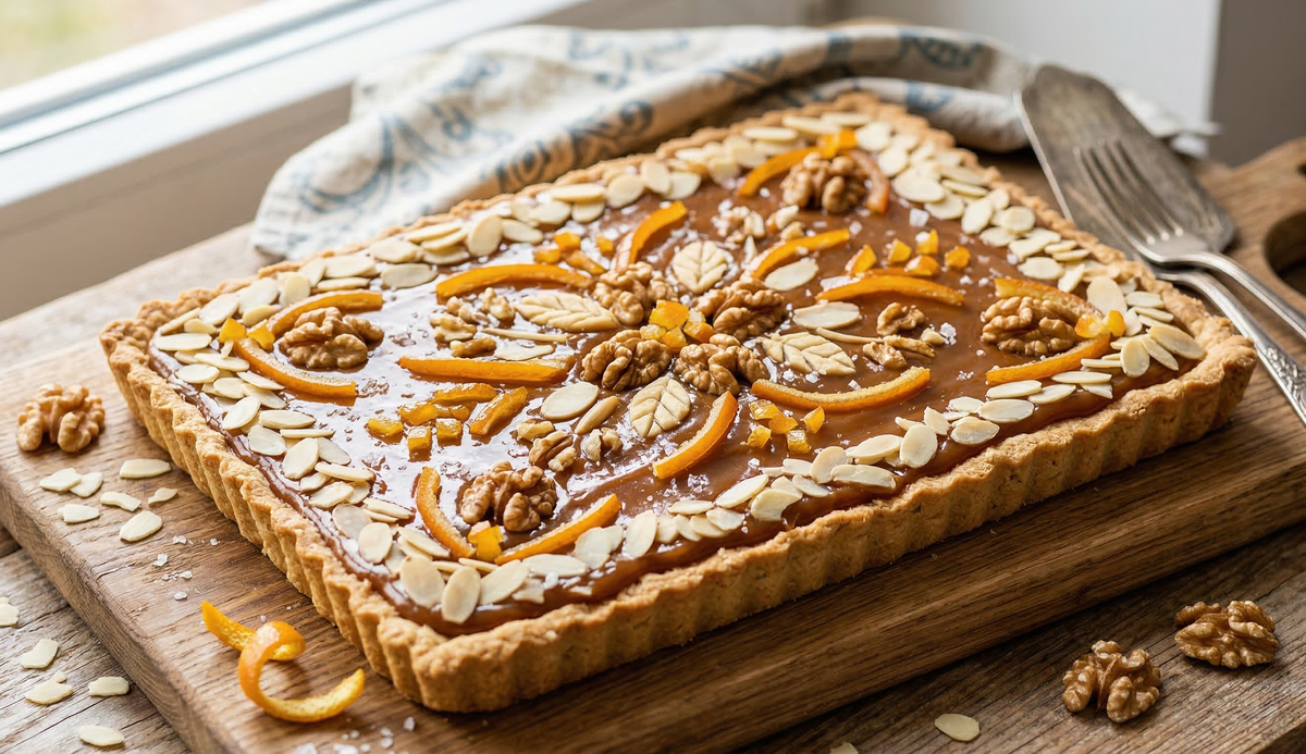 Mazurek Kajmakowy (Traditional Polish Easter Tart) - Cook & Keeper