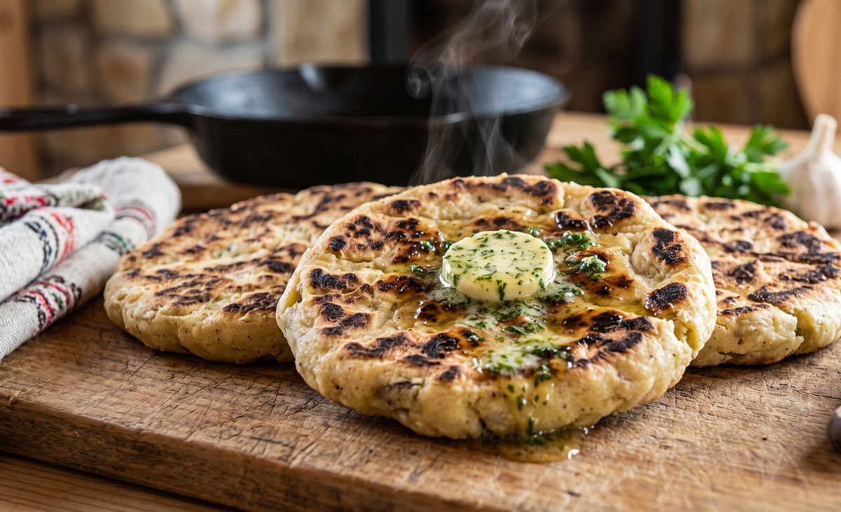 Moskole (Traditional Polish Highland Potato Flatbreads)