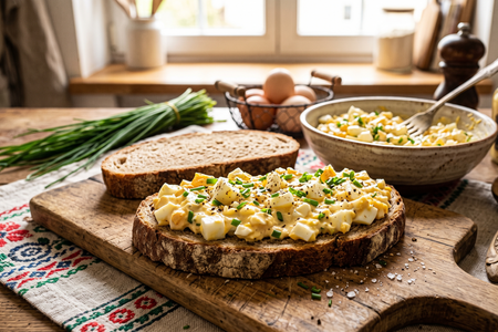 Pasta Jajeczna (Traditional Polish Egg Spread)