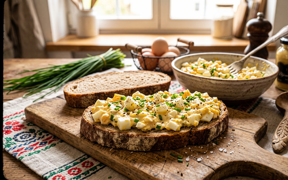 Pasta Jajeczna (Traditional Polish Egg Spread)