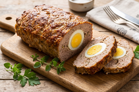 Pieczeń Rzymska (Polish Stuffed Meatloaf)