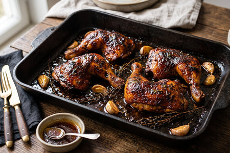 Pieczone Udka z Kurczaka (Polish Honey & Paprika Roasted Chicken)