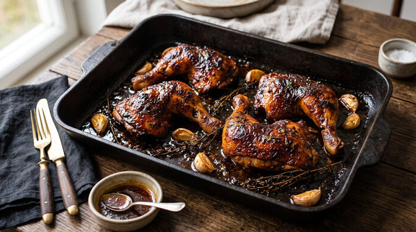 Pieczone Udka z Kurczaka (Polish Honey & Paprika Roasted Chicken)