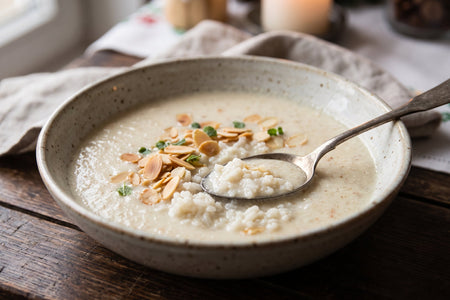 Polewka Migdałowa (Traditional Polish Almond Soup)