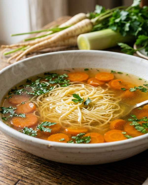 Rosół (Traditional Polish Chicken Soup)