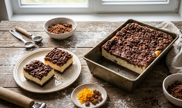 Sernik Królewski (Royal Polish Chocolate & Curd Cheesecake)