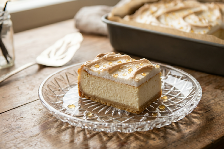 Sernik Rosa (Polish Dewdrop Cheesecake)