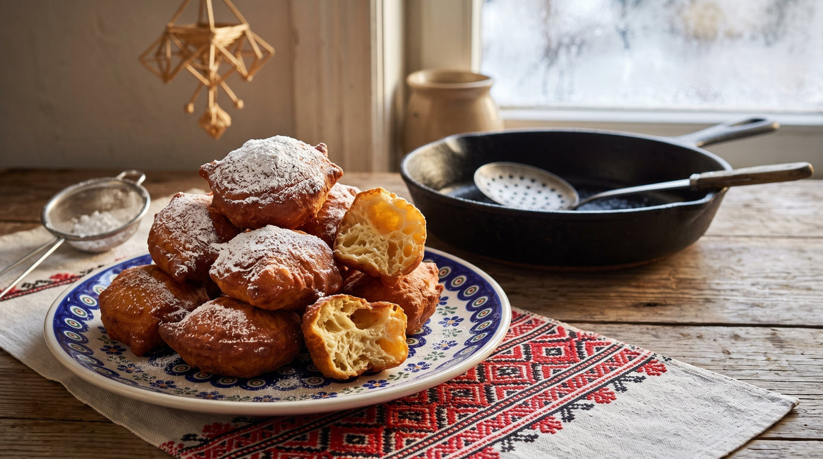 Staropolskie Bruchany (Traditional Podlasie Carnival Fritters)