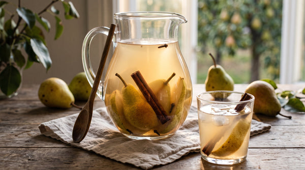 Świeży Kompot z Gruszek (Fresh Pear Compote)