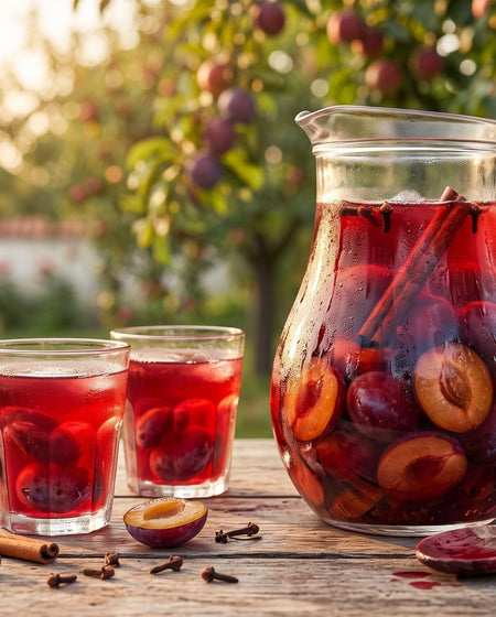 Świeży Kompot ze Śliwek (Fresh Plum Compote)