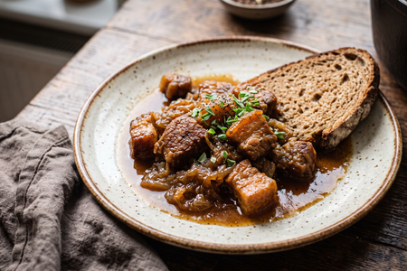 Świeżynka (Pomeranian Fresh Pork & Onion Stew)