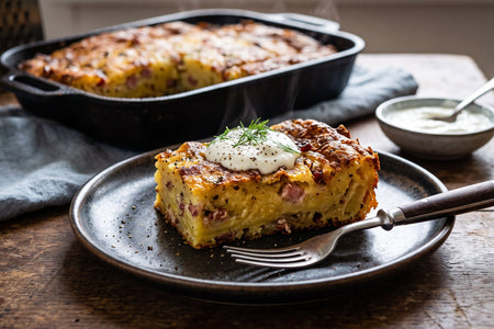 Szandar Kociewski (Traditional Polish Savoury Potato Cake)