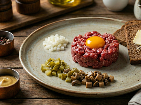 Tatar Wołowy (Classic Polish Steak Tartare).