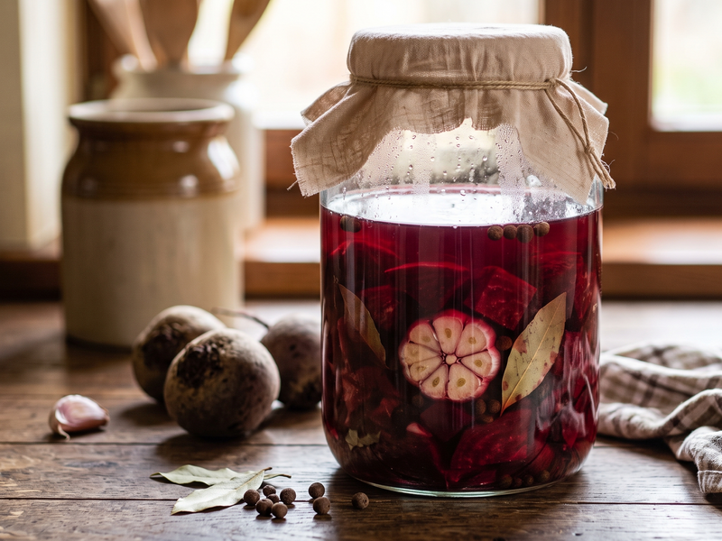 Zakwas z Buraków (Traditional Polish Beetroot Kvass)