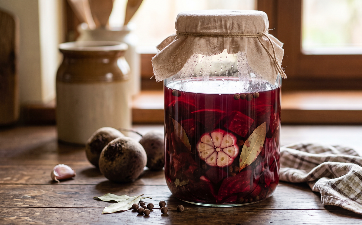Zakwas z Buraków (Traditional Polish Beetroot Kvass)