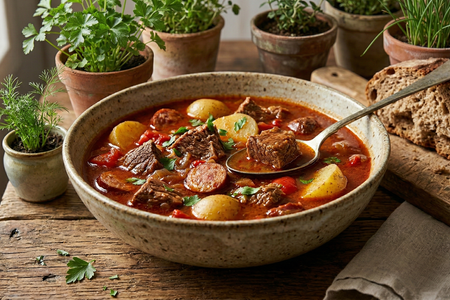 Zupa Gulaszowa (Polish Goulash Soup)