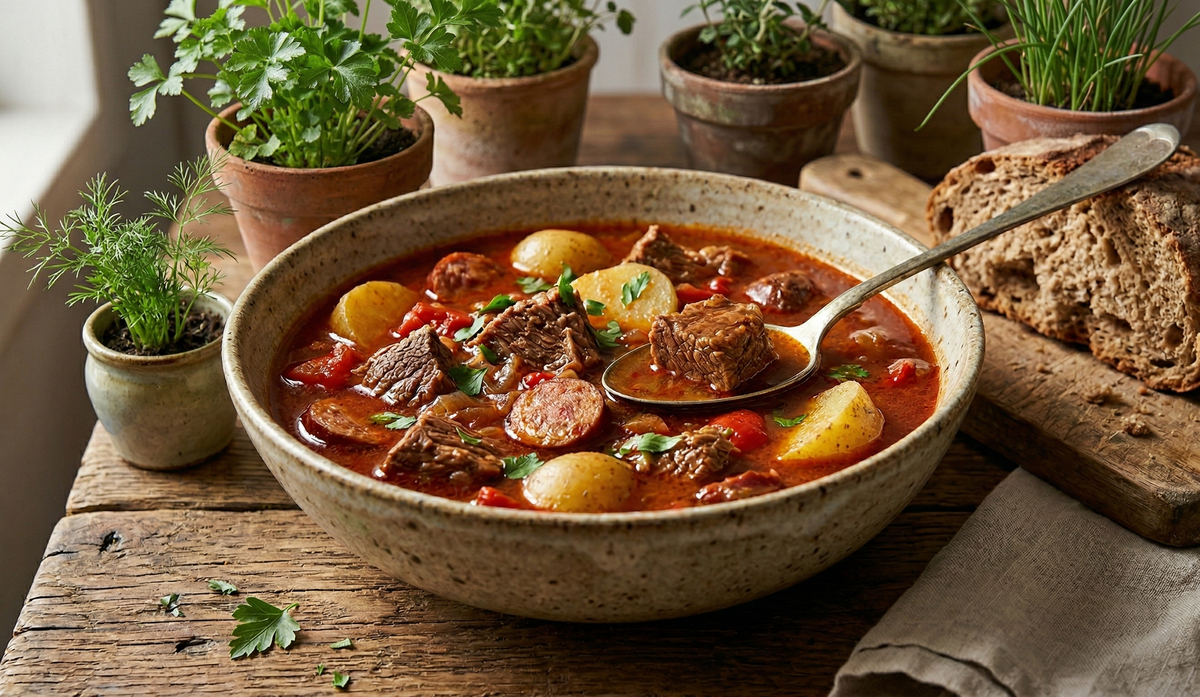Zupa Gulaszowa (Polish Goulash Soup) - Cook & Keeper
