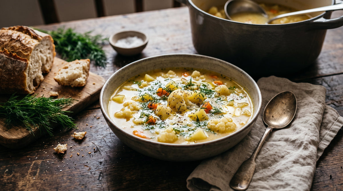 Zupa Kalafiorowa (Traditional Polish Cauliflower Soup)