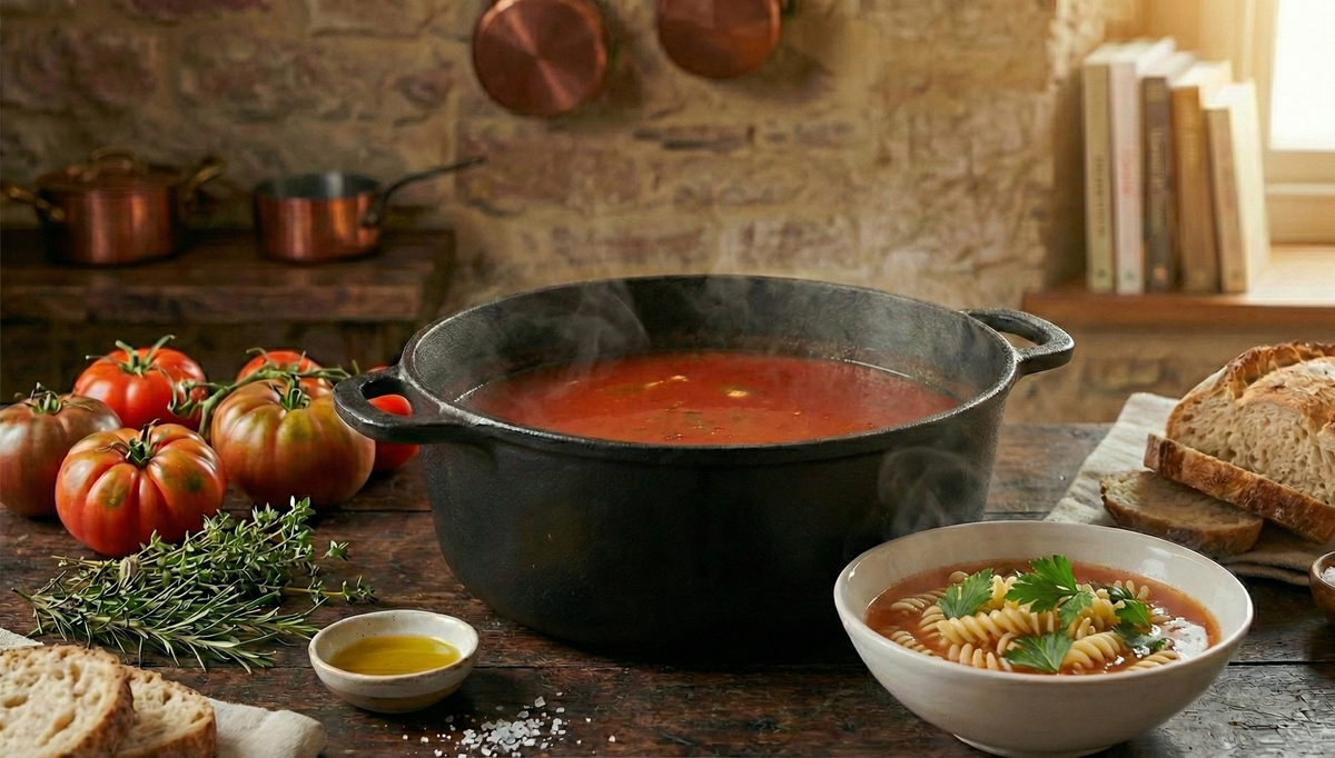 Pomidorowa Czysta (Clear Tomato Soup) - Cook & Keeper