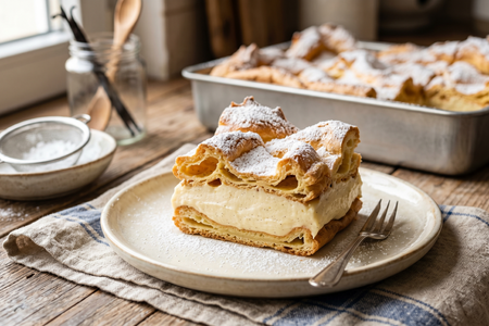 Karpatka (Traditional Polish Carpathian Cream Cake)