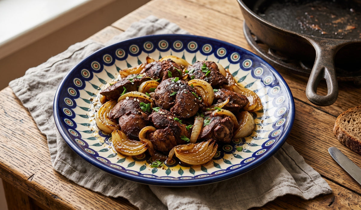 Wątróbka z Cebulą (Traditional Polish Liver with Onions)