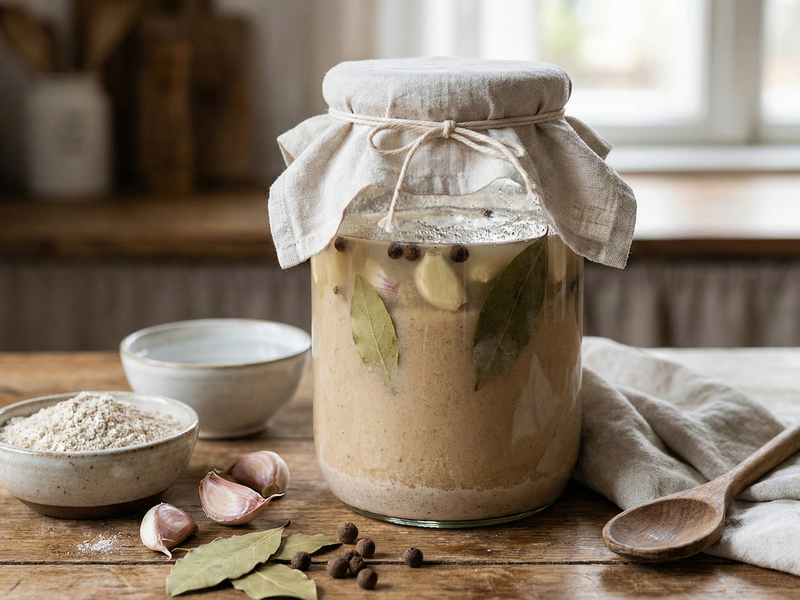 Traditional Rye Starter (Zakwas na Żurek)