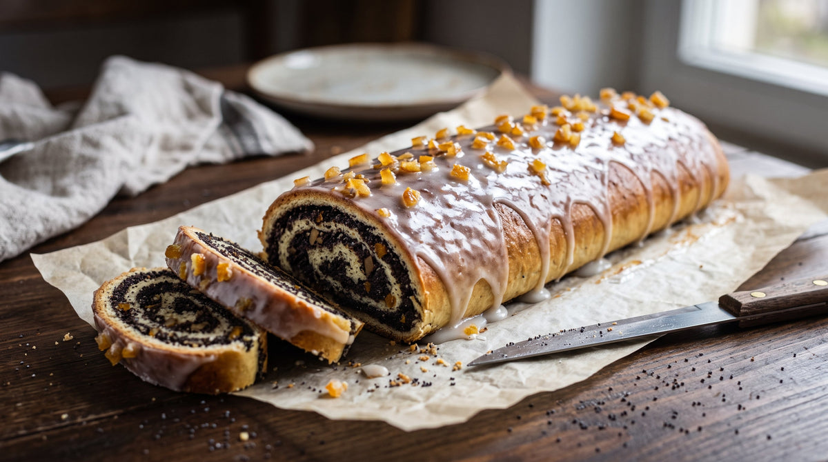 Makowiec (Traditional Polish Poppy Seed Roll)