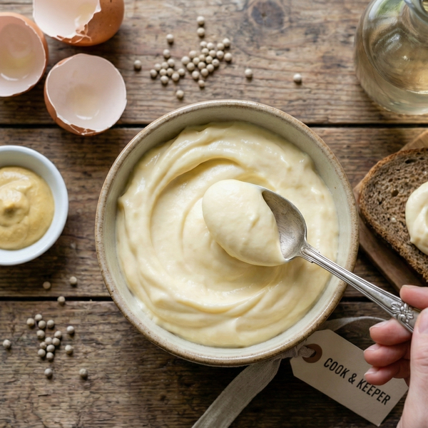 Polish Style Home Made Mayo
