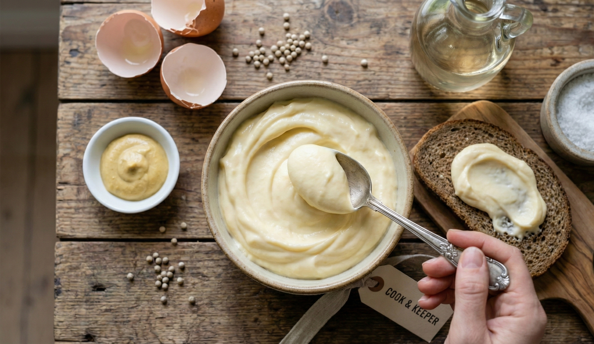 Polish Style Home Made Mayo - Cook & Keeper