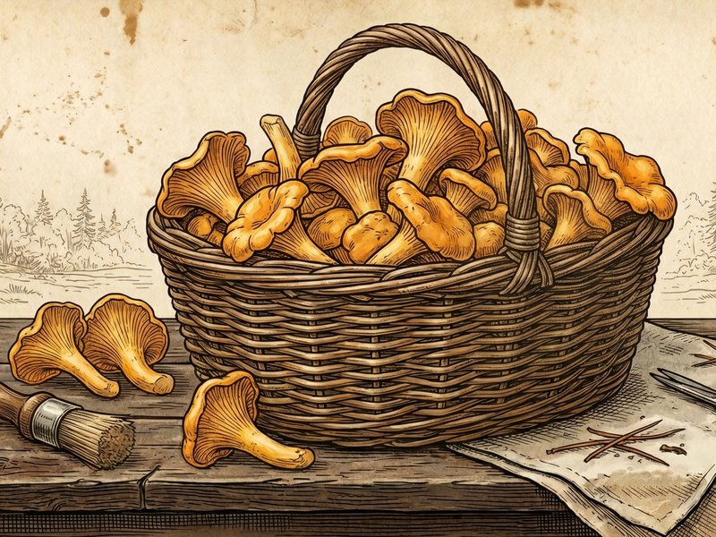 Chanterelle Mushrooms