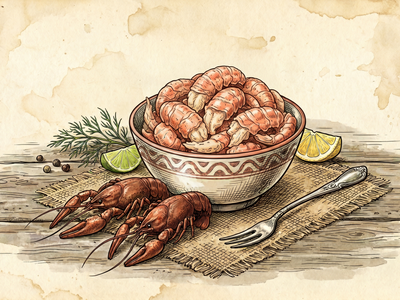 Crayfish Tails (cooked and peeled)