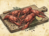 Crayfish (cooked)
