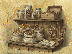 Dried Fungi